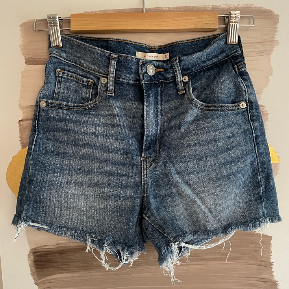Levi's Mile High Jean Shorts